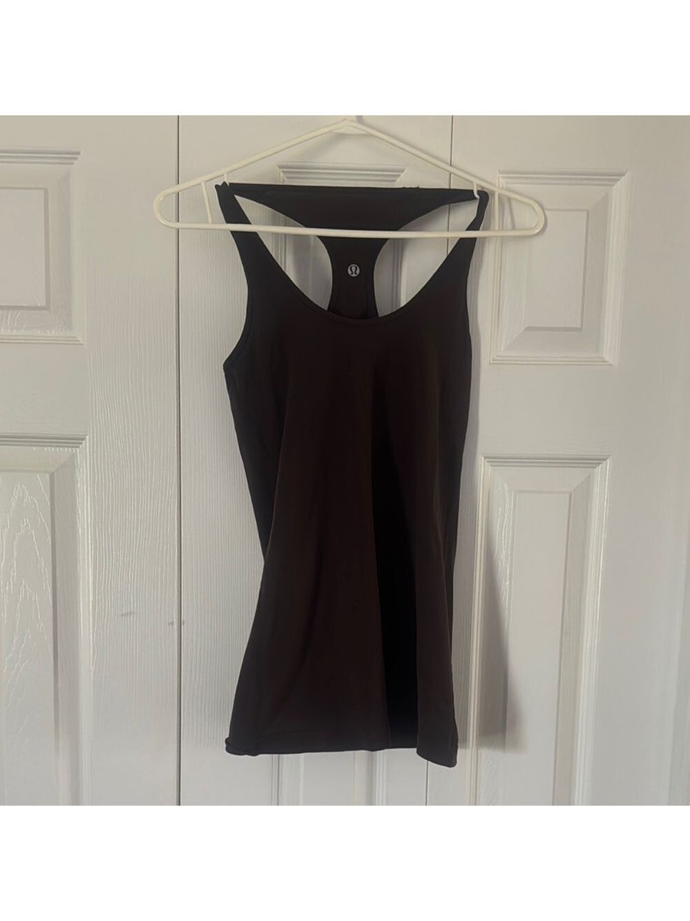Lululemon Athletica Brown Fitted Tank Top